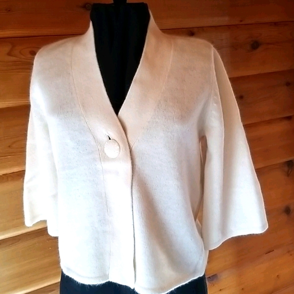 3/4 sleeve wool sweater - Picture 1 of 1